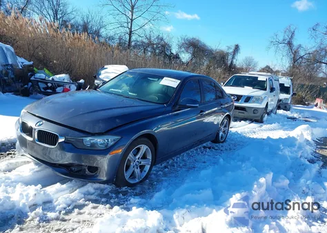 2014 BMW 320I xDrive z USA, uszkodzony, nr VIN WBA3C3G50ENS70649